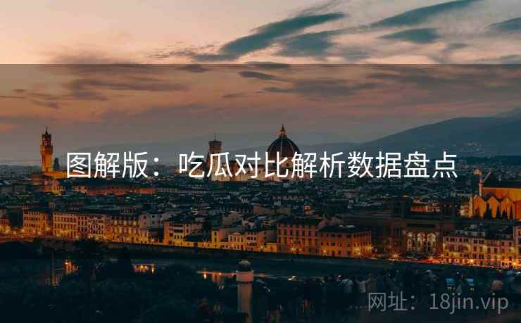图解版：吃瓜对比解析数据盘点